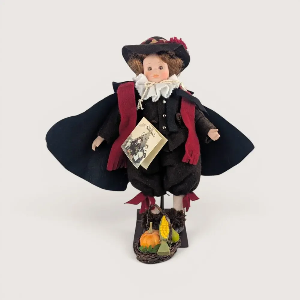 Vintage Mary Michaud Pilgrim Plantation Samuel Eaton Doll